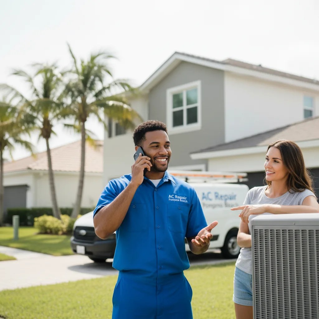AC Repair Pompano Beach customer support in Premont